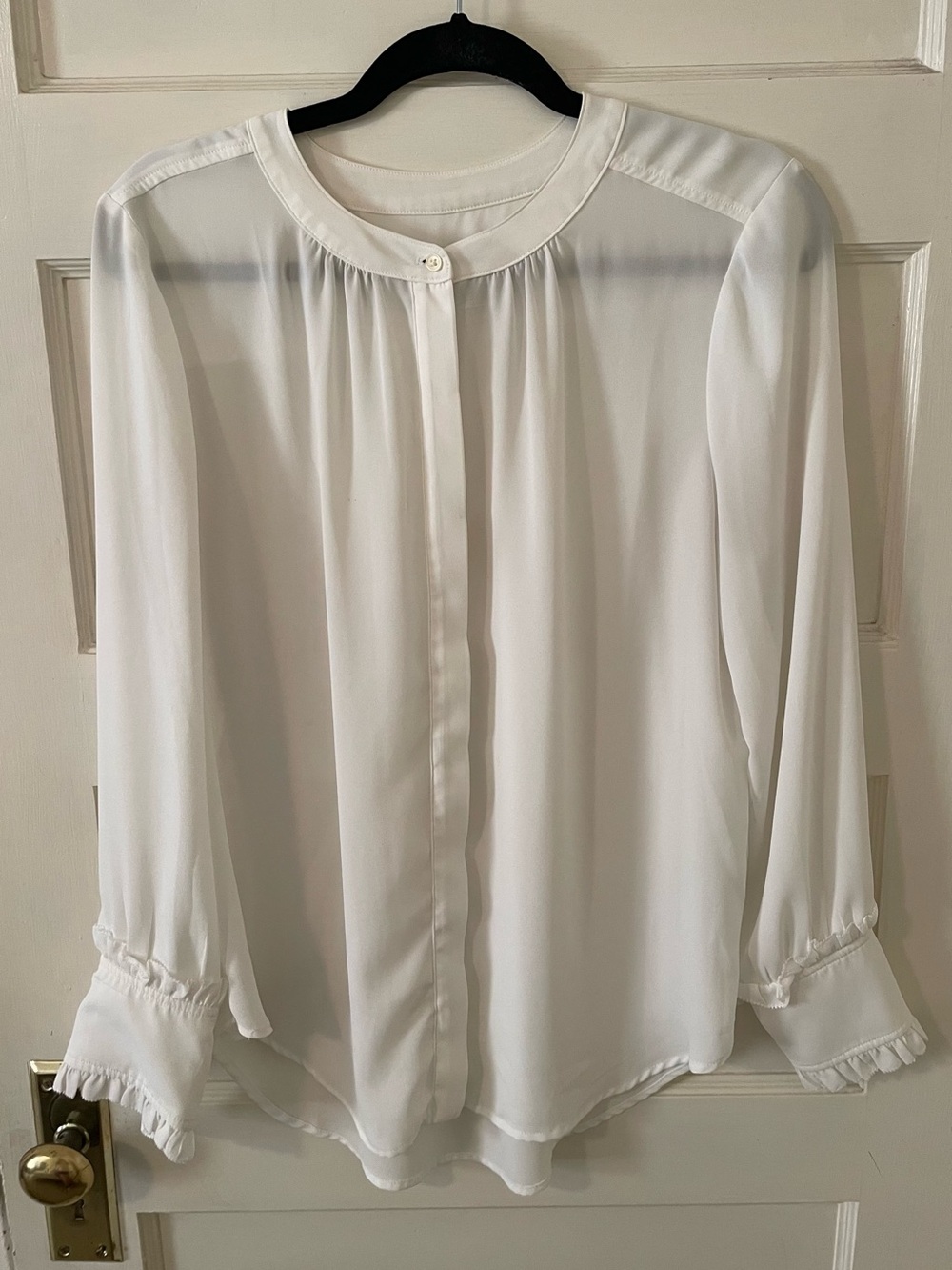 J. Crew Ivory Blouse